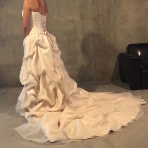 Two Piece Maggie Sottero Wedding Dress Size 8
